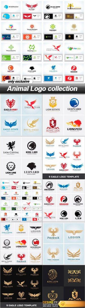 Animal Logo collection – 10 EPS