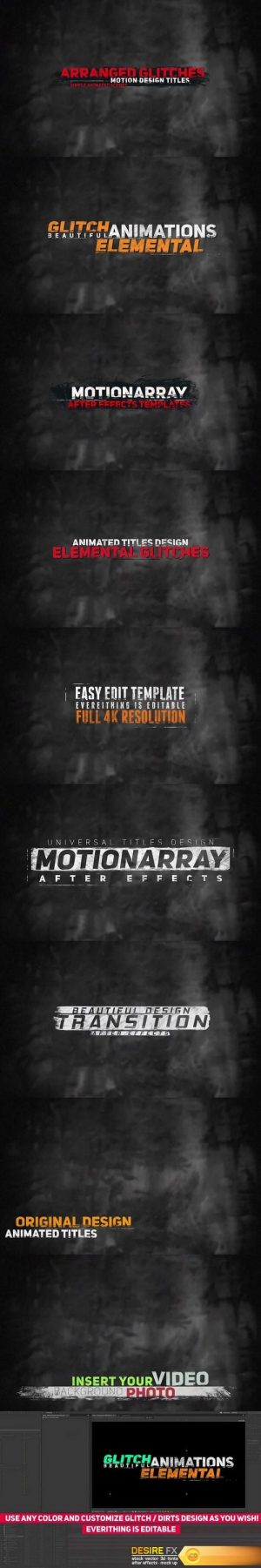 Motion Array 35172 – Dirty titles 1