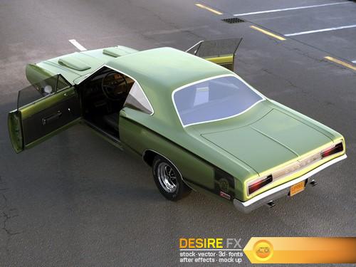 3D Model – Dodge Coronet Super Bee 1970