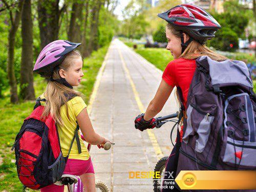Bikes cyclist girl – 24 UHQ JPEG