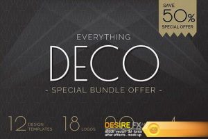 DesireFX Creativemarket Art Deco Bundle Offer 1057914