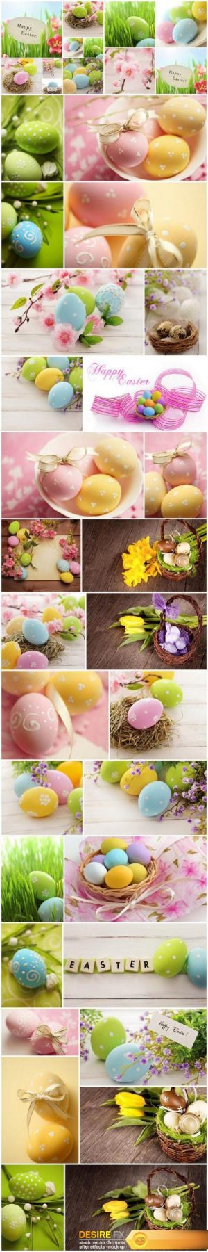 Easter Eggs and Happy Easter 3 – Set of 30xUHQ JPEG Professional Stock Images