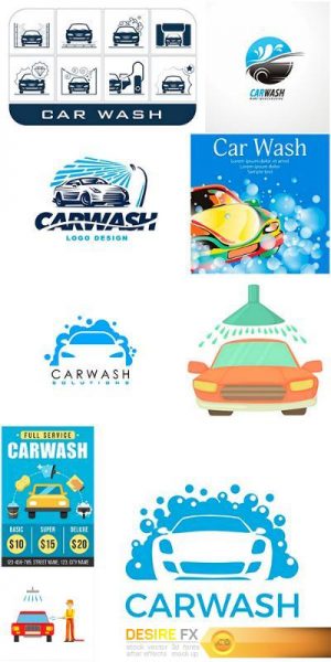 Car wash – set 1 – 9EPS