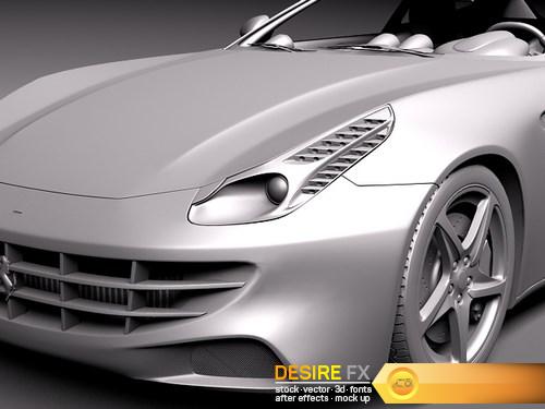 Ferrari FF 2012 3D Model