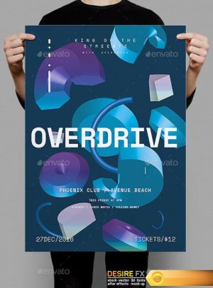 Overdrive Poster / Flyer 19297314