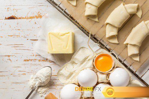 Baking ingredients background – 10 UHQ JPEG