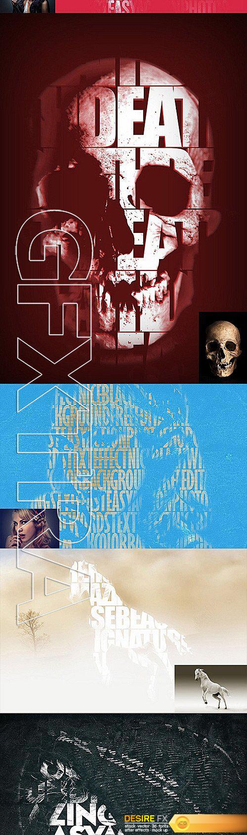 GraphicRiver – Text Mask Photo Effect 11788958