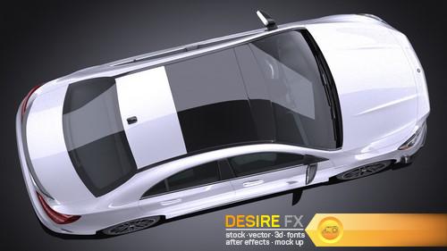 Mercedes-Benz CLA45 AMG 2017 3D Model