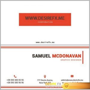 Minimal Corporate – Business Card Templates PSD