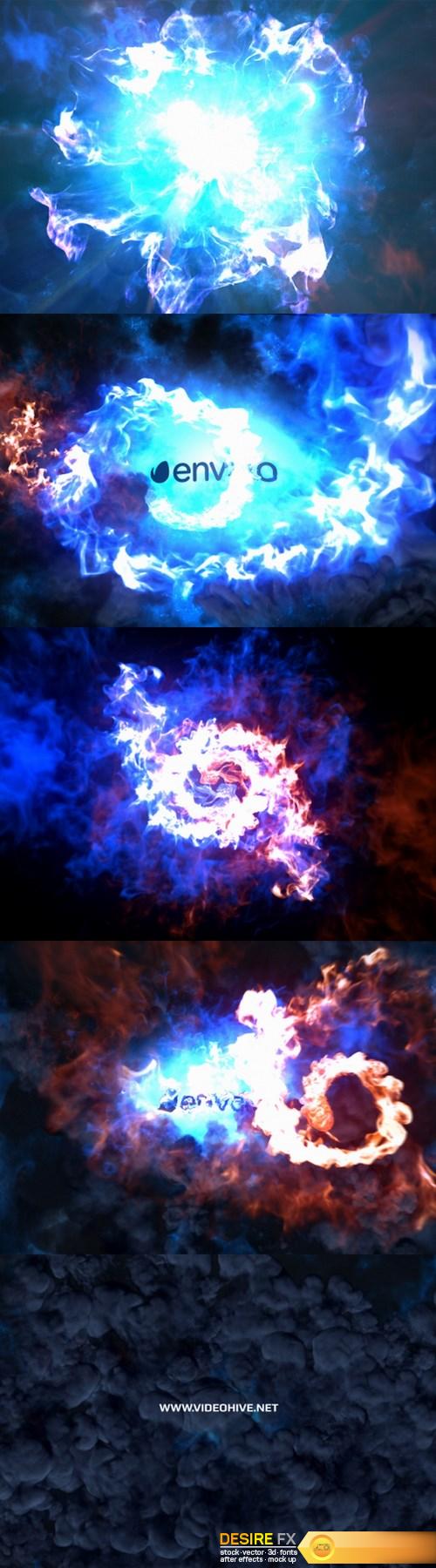 Videohive 19877205 fire and ice logo