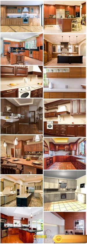 Wooden kitchen interior – 14UHQ JPEG