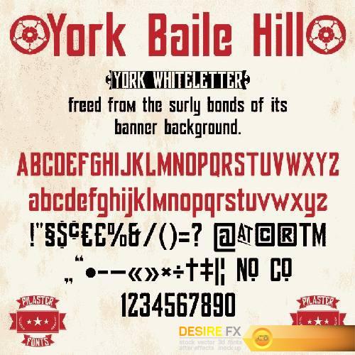 York Baile Hill Font
