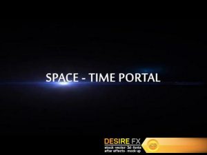 Videohive Space – Time Portal 18476108