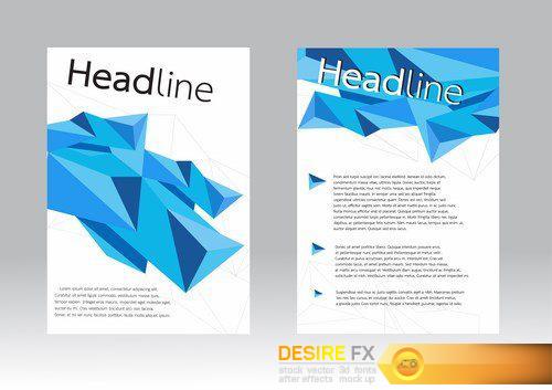 Abstract design template 2 – 25 EPS