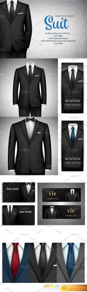 CM – Realistic Male Suit Set 1354521