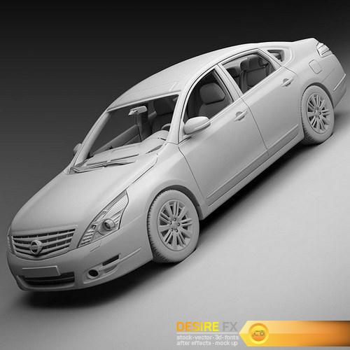 Nissan Teana 3D Model