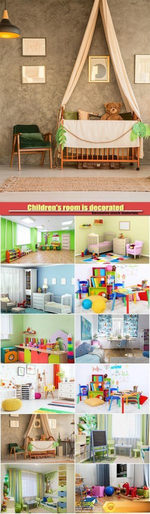 Children’s room is decorated