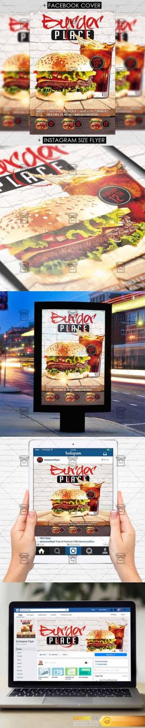 Flyer Template – Burger Place