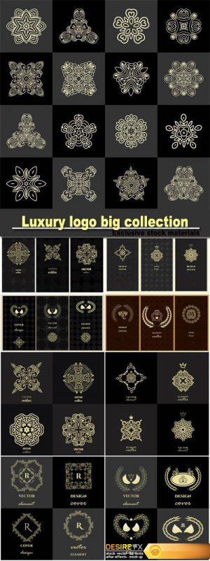 Luxury logo big collection