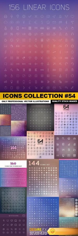 Icons Collection #54 – 20 Vector