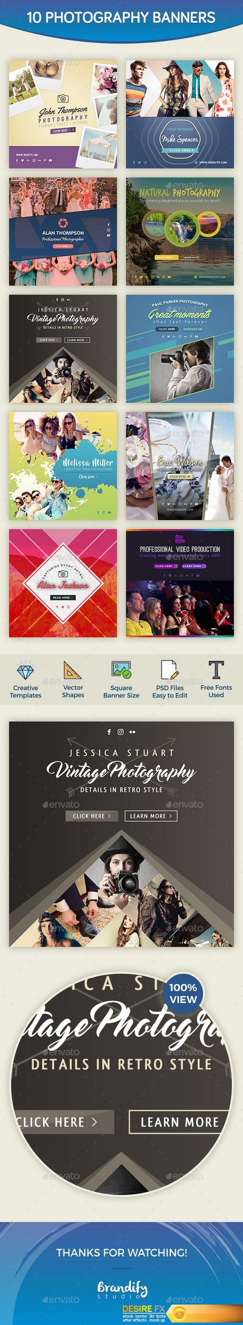 GraphicRiver Photography Banners 18893389