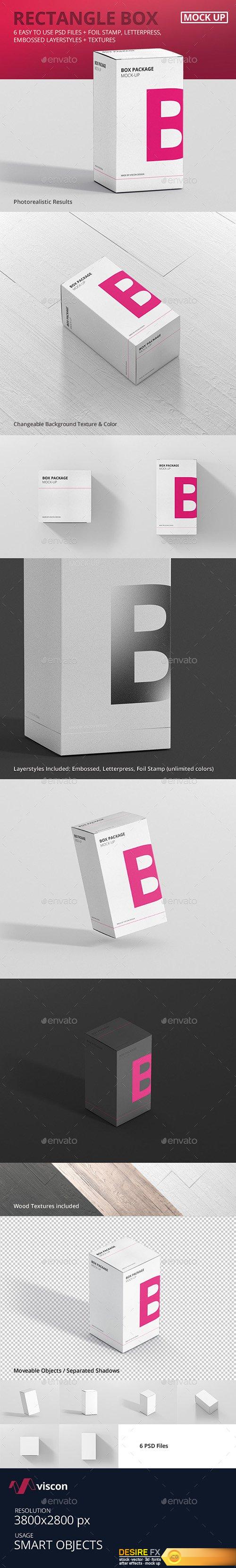 Graphicriver Package Box Mock-Up  Rectangle 16228271