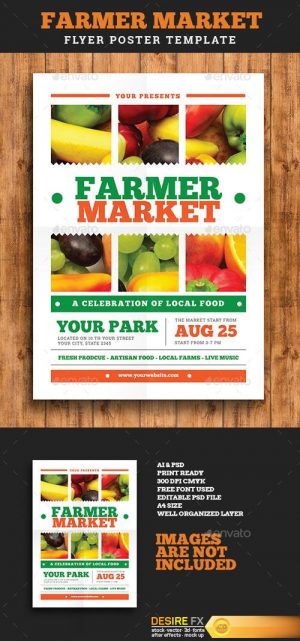 Farmer Market Event Flyer Vol 02 19343746