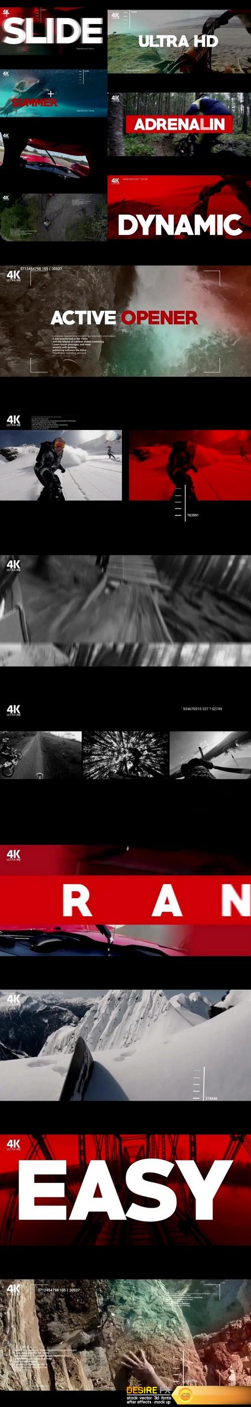 Active Opener After Effects Templates