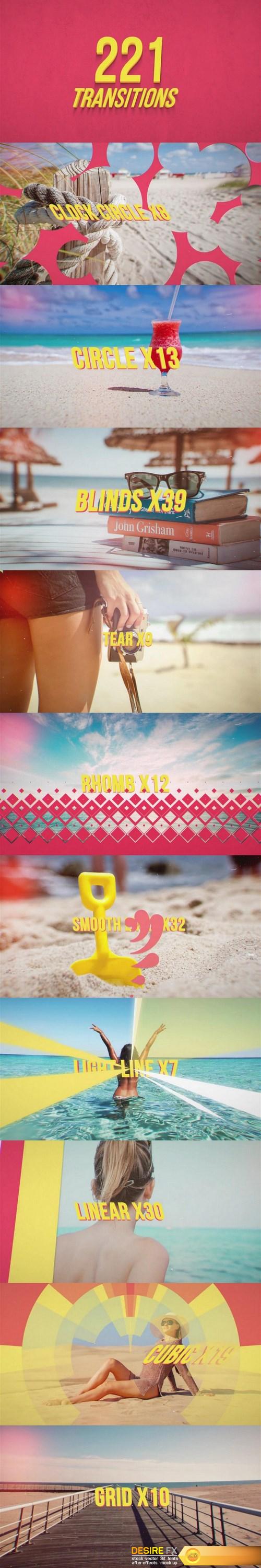 Videohive 19553929 Big Pack Transitions