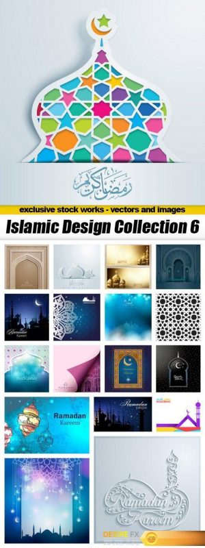 Islamic Design Collection 6 – 18xEPS