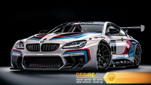 BMW M6 GT3 2016 3D Model