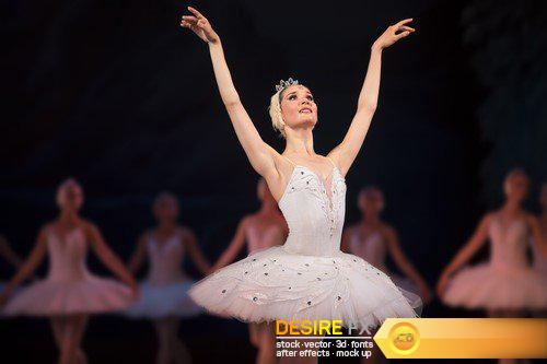 Ballerina on stage 11X JPEG