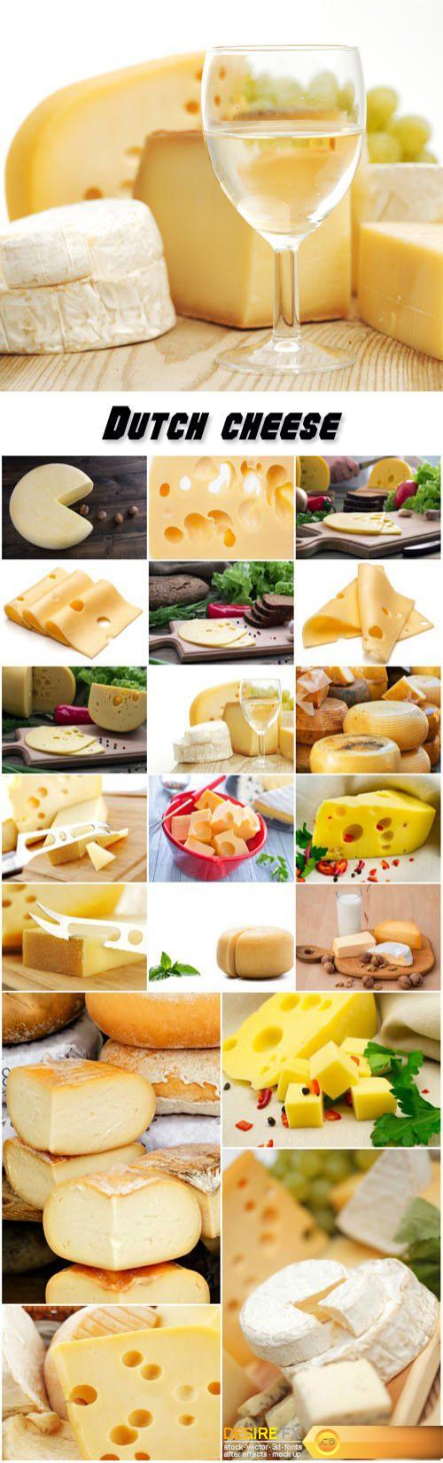 Collection of dairy products, fresh cheese