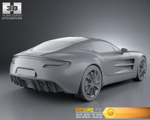 Aston Martin One-77 2010 3D Model