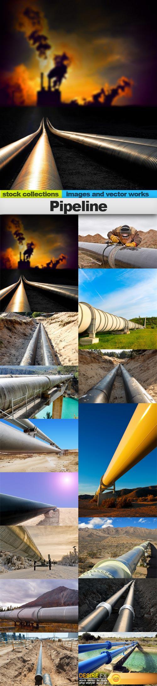 Pipeline, 15 x UHQ JPEG