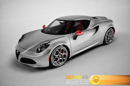 Alfa Romeo 4C Launch Edition 3D Model