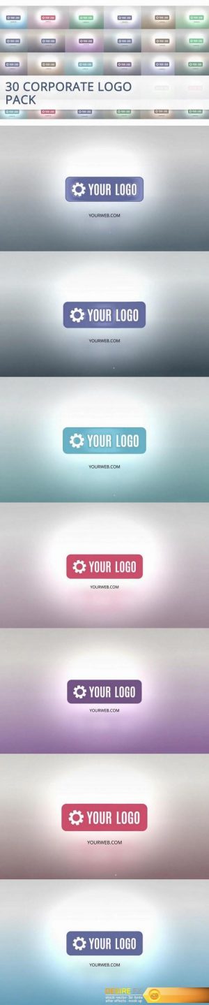 Motion Array 36508  30 Corporate Logo Animations