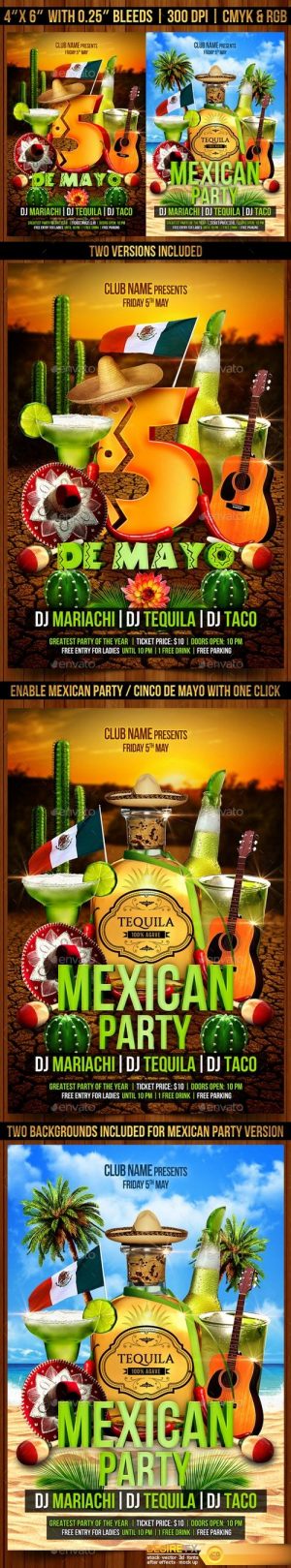 Graphicriver 19702977 cinco de mayo and mexican party flyer