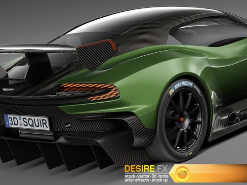 Aston Martin Vulcan 2016 3D Model