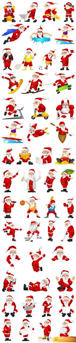 Life and style Santa Claus – 7xEPS