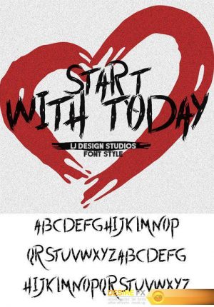 Start With Today Font
