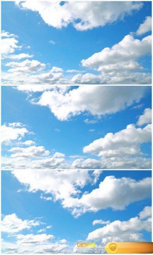 Running clouds on the sky HD