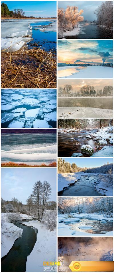 Winter river – 11UHQ JPEG