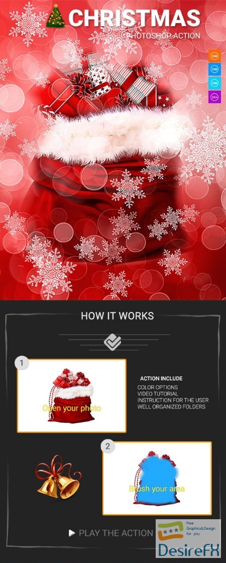 GraphicRiver - Christmas Photoshop Action 21137886
