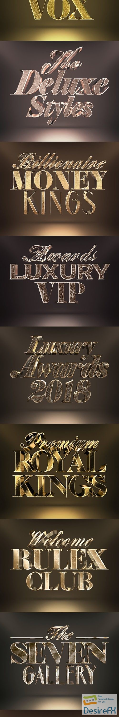 GraphicRiver - Gold Text Effects 21207848