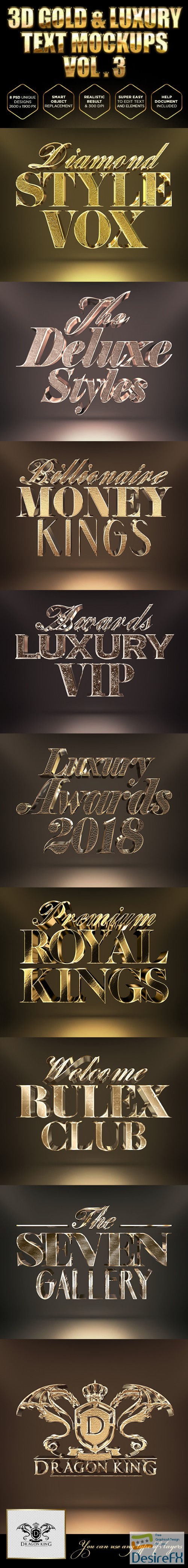 GraphicRiver - Gold Text Effects 21207848