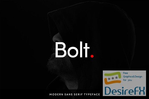 Bolt Sans - Modern Typeface + WebFont