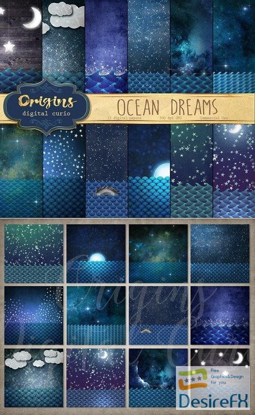 Ocean Dreams Backgrounds - 888290