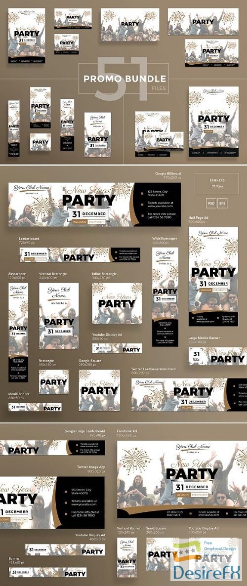 Promo Bundle | New Year Party - 2095262