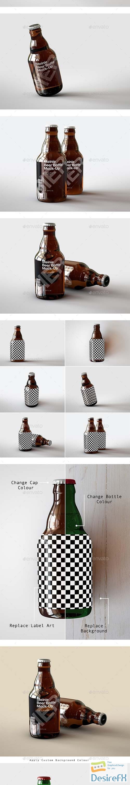 Beer Bottle Mock-Up | Steinie Edition 21402018